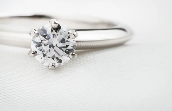 Ring Ehe ring Diamant — Stockfoto